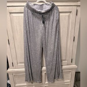 Lulu’s Wide Leg Sequin Pants